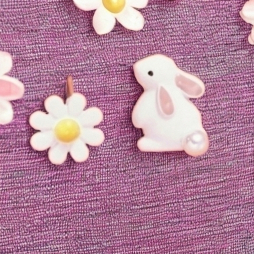 MODCLOTH BUNNY TRAILS STUD EARRINGS 1